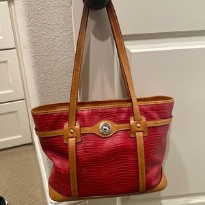 Red purse - Dooney&Bourke